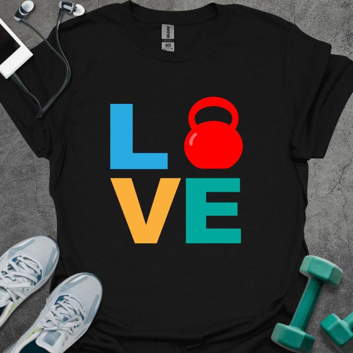 T-Shirt Black / XS LOVE Gym T-Shirt