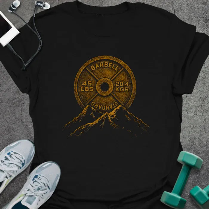 T-Shirt Black / XS Plate Mountains T-Shirt