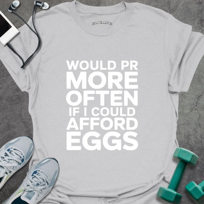 T-Shirt Ice Grey / S Afford Eggs T-Shirt