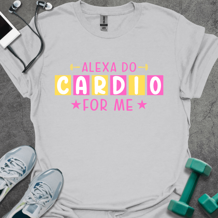 T-Shirt Ice Grey / S Alexa Do Cardio T-Shirt