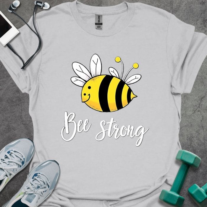 T-Shirt Ice Grey / S Bee Strong T-Shirt