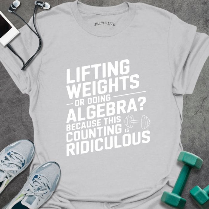 T-Shirt Ice Grey / S Doing Algebra T-Shirt