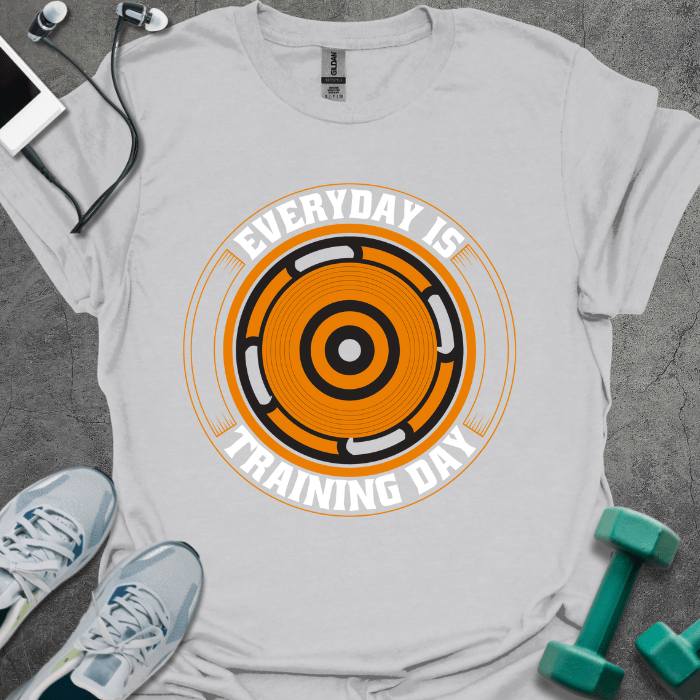 T-Shirt Ice Grey / S Every Day is Training Day T-Shirt