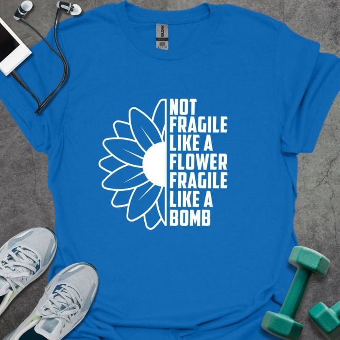 T-Shirt Ice Grey / S Fragile Like A Bomb T-Shirt