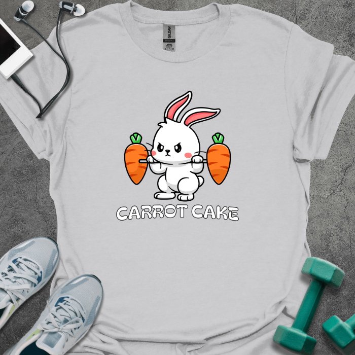 T-Shirt Ice Grey / S How Carrot Cake Is Made T-Shirt