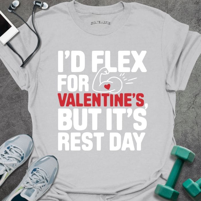 T-Shirt Ice Grey / S I'd Flex T-Shirt