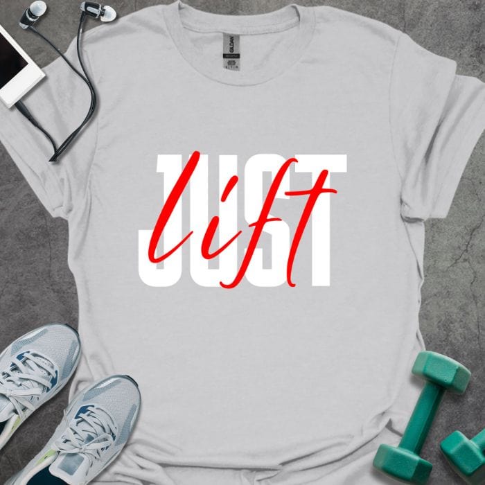 T-Shirt Ice Grey / S Just Lift T-Shirt