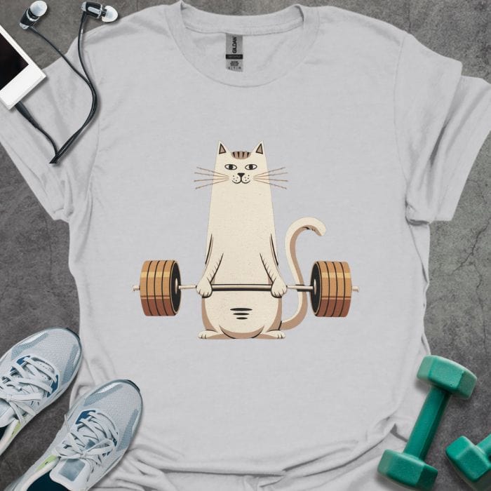 T-Shirt Ice Grey / S Long Cat DL T-Shirt