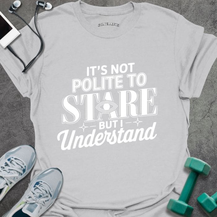 T-Shirt Ice Grey / S Not Polite T-Shirt