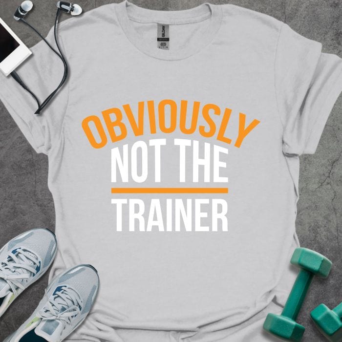 T-Shirt Ice Grey / S Not The Trainer T-Shirt