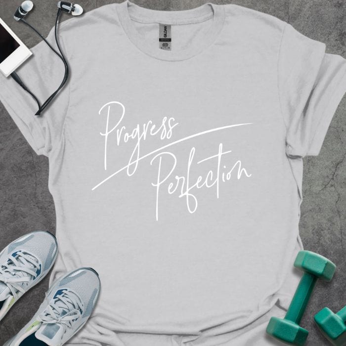T-Shirt Ice Grey / S Progress/Perfection T-Shirt