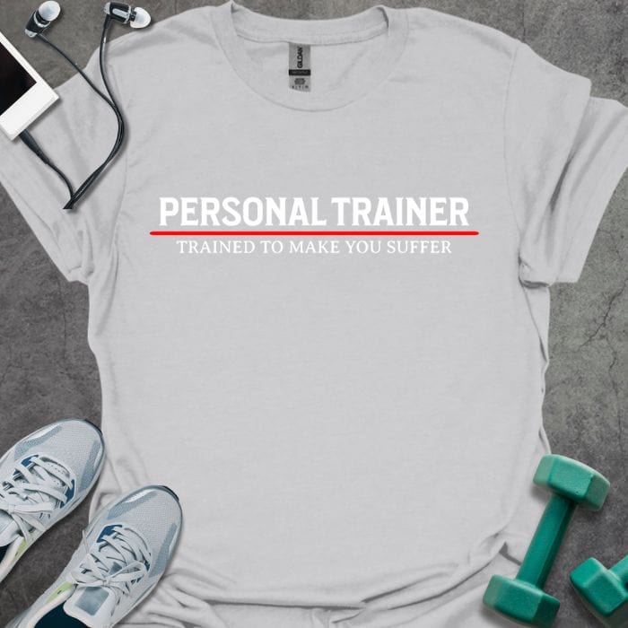 T-Shirt Ice Grey / S PT Makes You Suffer T-Shirt