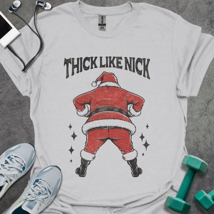 T-Shirt Ice Grey / S Thick Like Nick T-Shirt