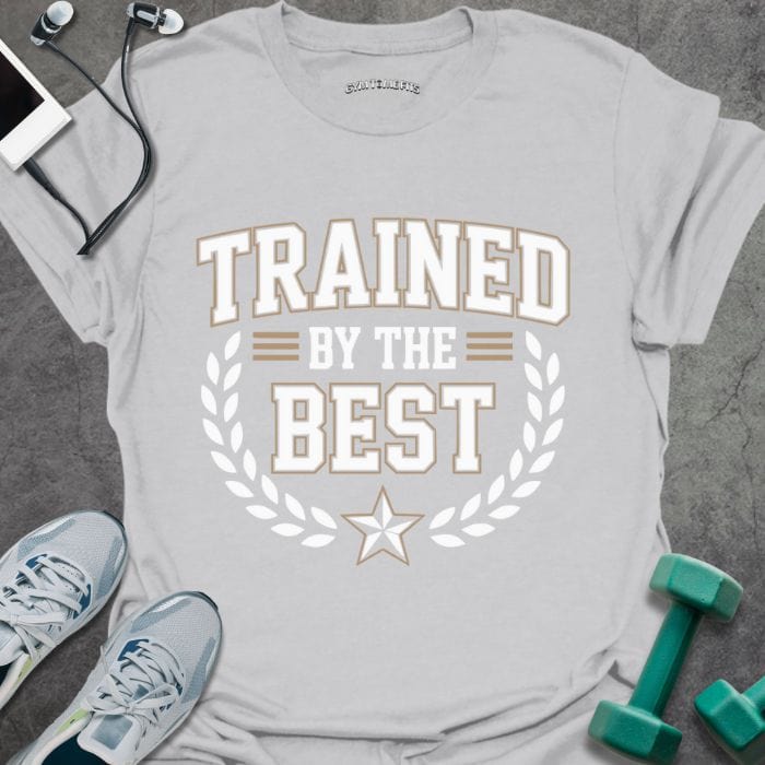 T-Shirt Ice Grey / S Trained By The Best T-Shirt