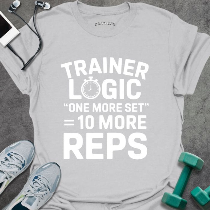 T-Shirt Ice Grey / S Trainer Logic T-Shirt