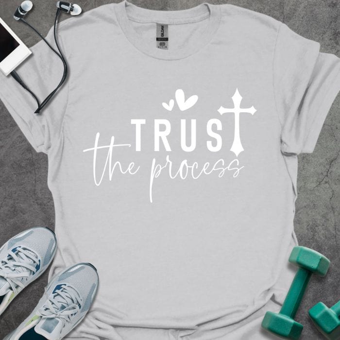T-Shirt Ice Grey / S Trust The Process T-Shirt