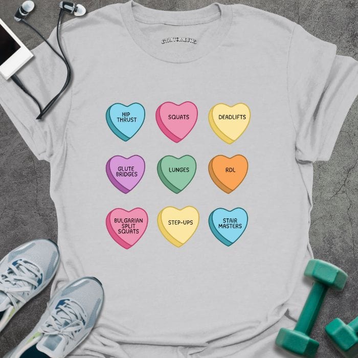 T-Shirt Ice Grey / S Valentine Candy T-Shirt