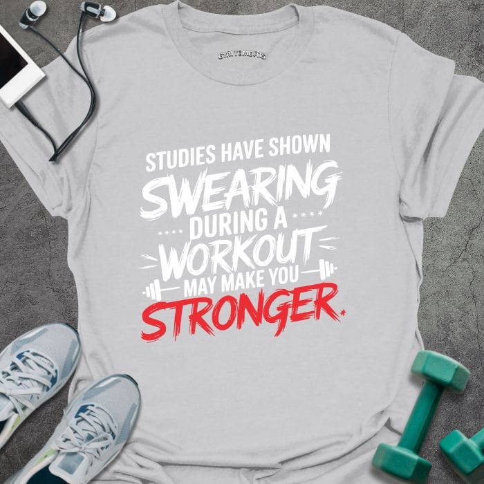 T-Shirt Ice Grey / S Workout Study T-Shirt