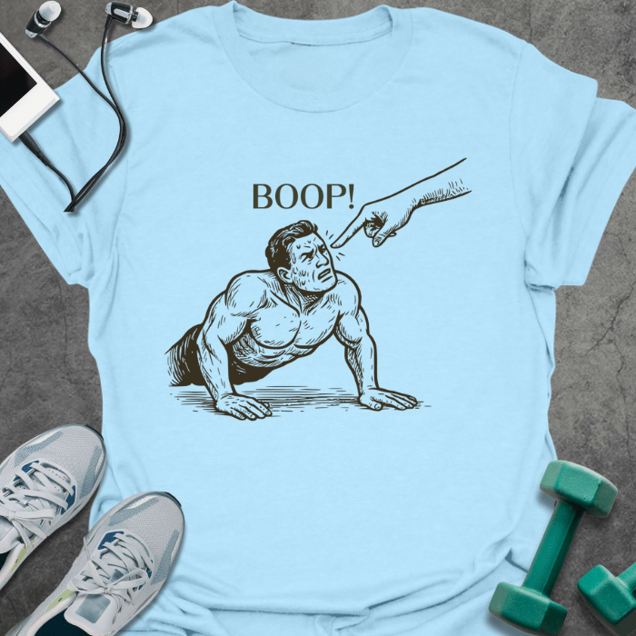 T-Shirt Light Blue / S Boop T-Shirt