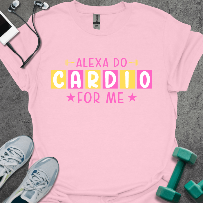 T-Shirt Light Pink / S Alexa Do Cardio T-Shirt