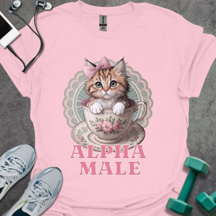 T-Shirt Light Pink / S Alpha Male T-Shirt