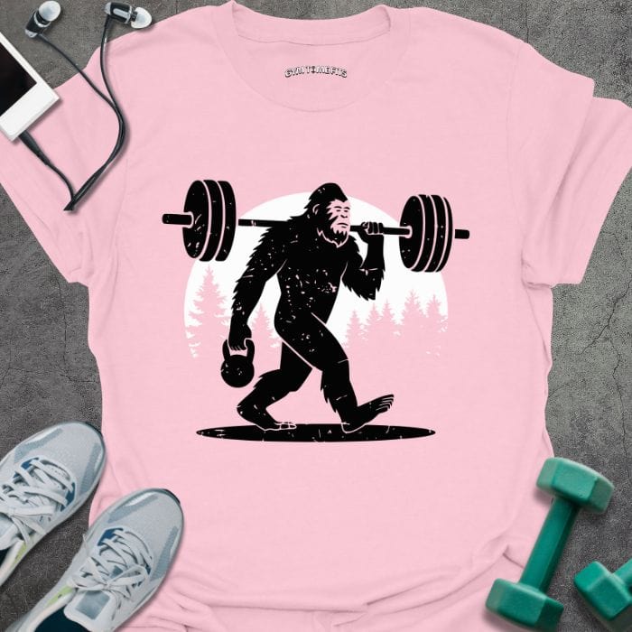 T-Shirt Light Pink / S Bigfoot Lift T-Shirt