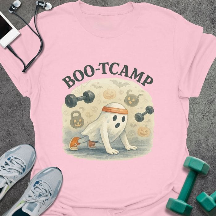 T-Shirt Light Pink / S Boo Camp T-Shirt
