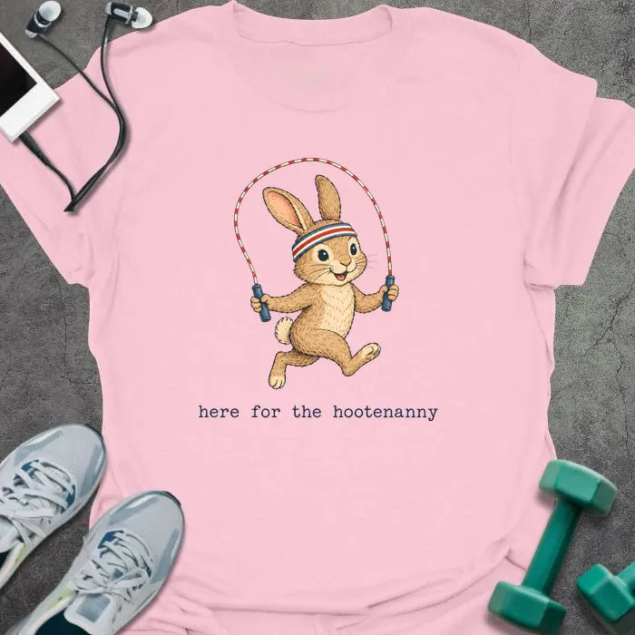 T-Shirt Light Pink / S Bunny Hootenanny T-Shirt
