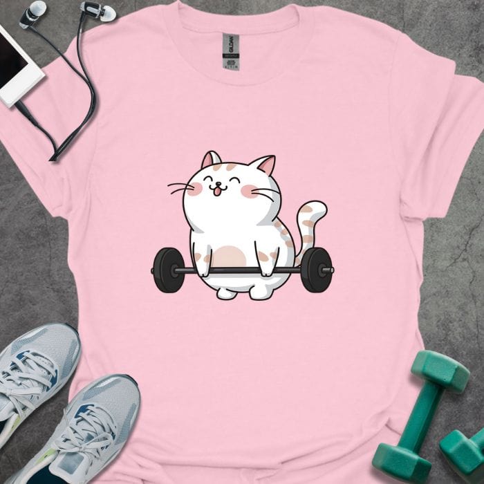 T-Shirt Light Pink / S Cute Cat DL T-Shirt