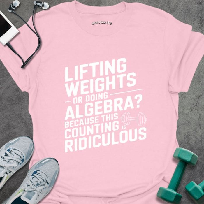 T-Shirt Light Pink / S Doing Algebra T-Shirt