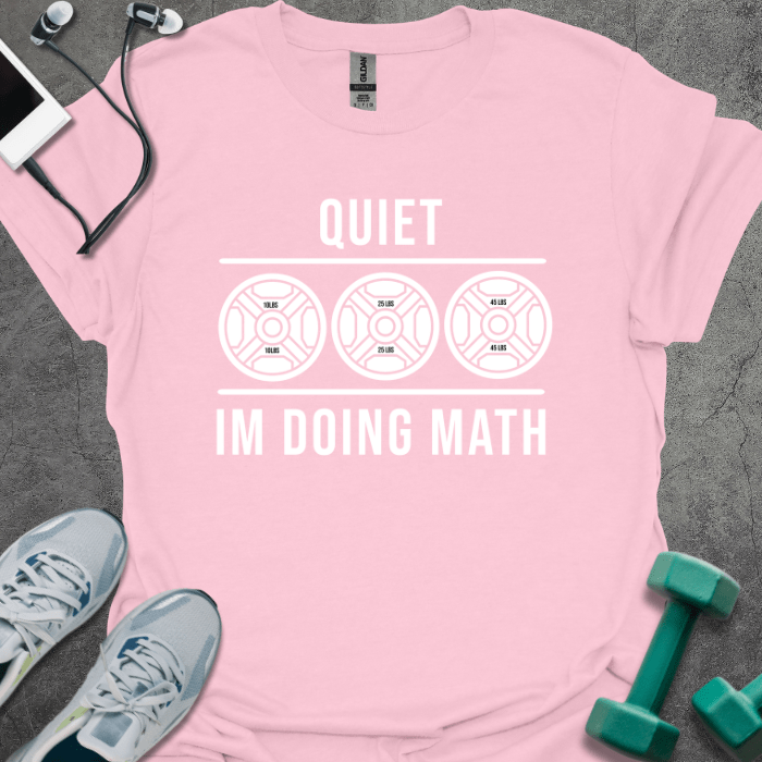 T-Shirt Light Pink / S Doing Math T-Shirt
