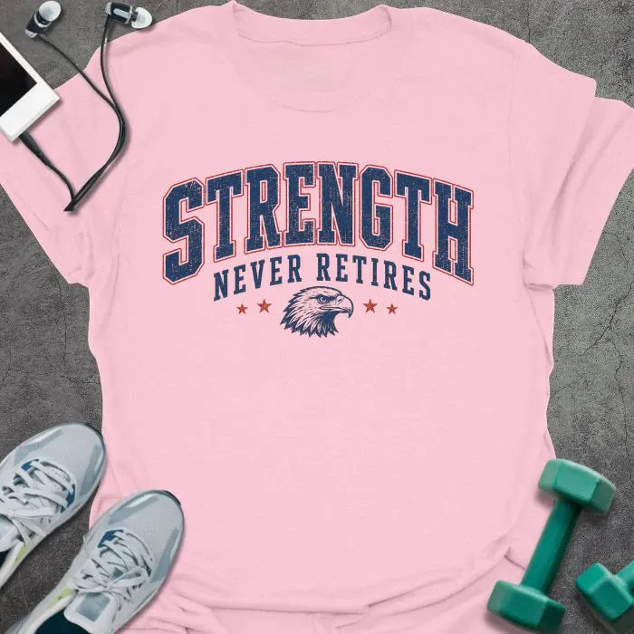 T-Shirt Light Pink / S Eagle Strength T-Shirt
