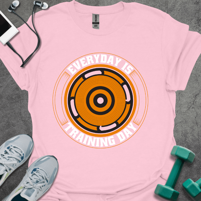 T-Shirt Light Pink / S Every Day is Training Day T-Shirt