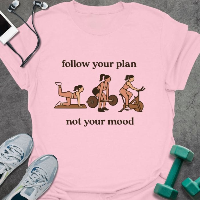 T-Shirt Light Pink / S Follow Your Plan T-Shirt