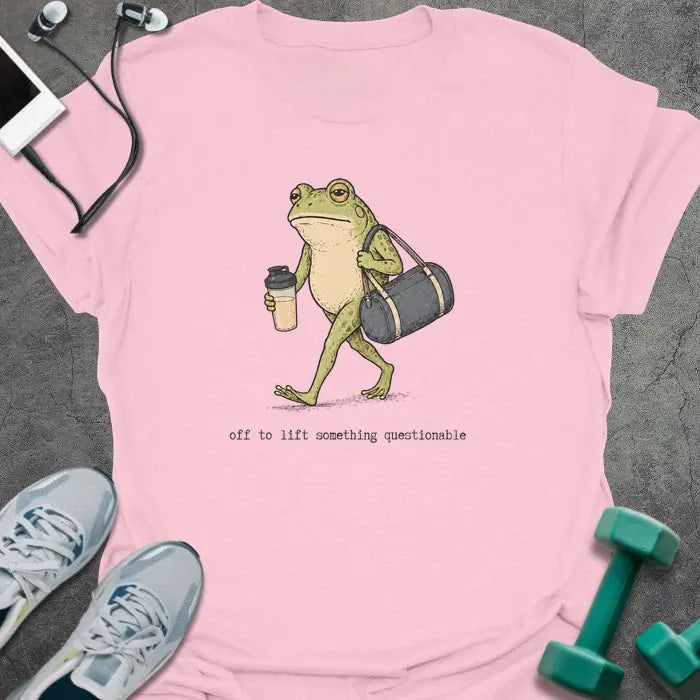 T-Shirt Light Pink / S Frog Lifts T-Shirt