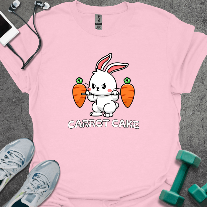 T-Shirt Light Pink / S How Carrot Cake Is Made T-Shirt