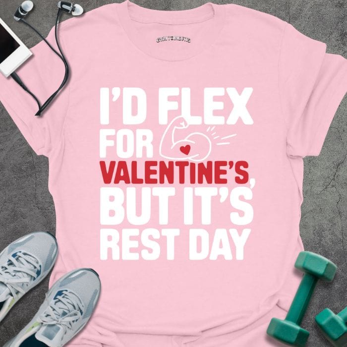 T-Shirt Light Pink / S I'd Flex T-Shirt
