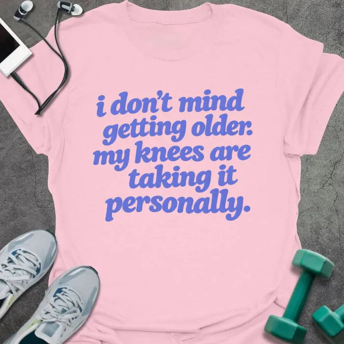 T-Shirt Light Pink / S Knees Personally T-Shirt