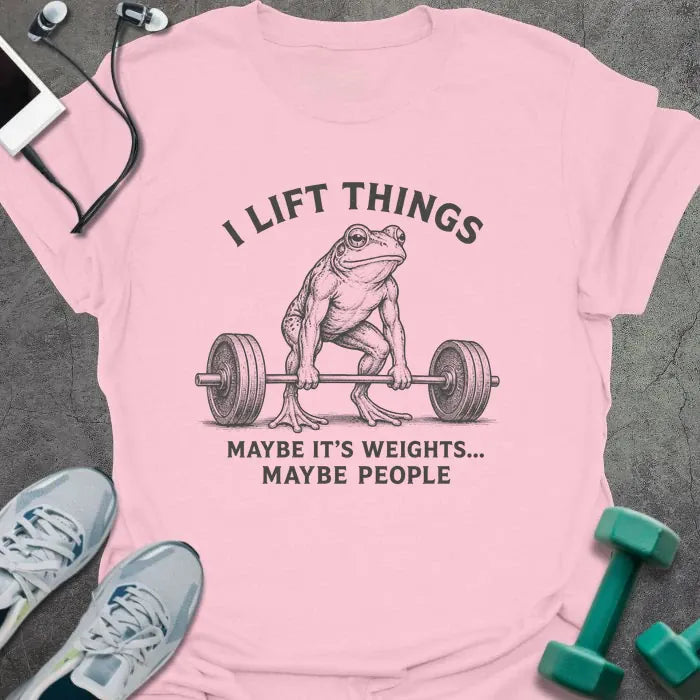T-Shirt Light Pink / S Lift Things