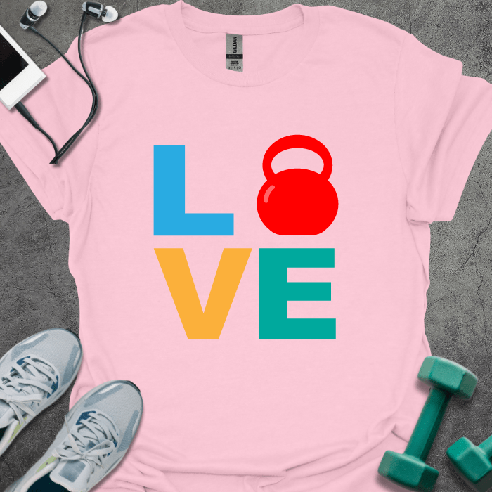 T-Shirt Light Pink / S LOVE Gym T-Shirt
