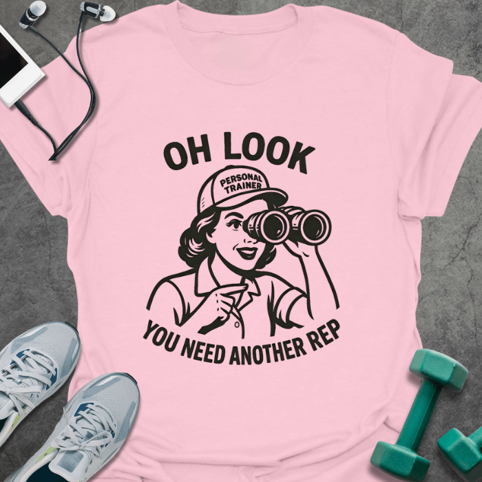 T-Shirt Light Pink / S Oh Look T-Shirt