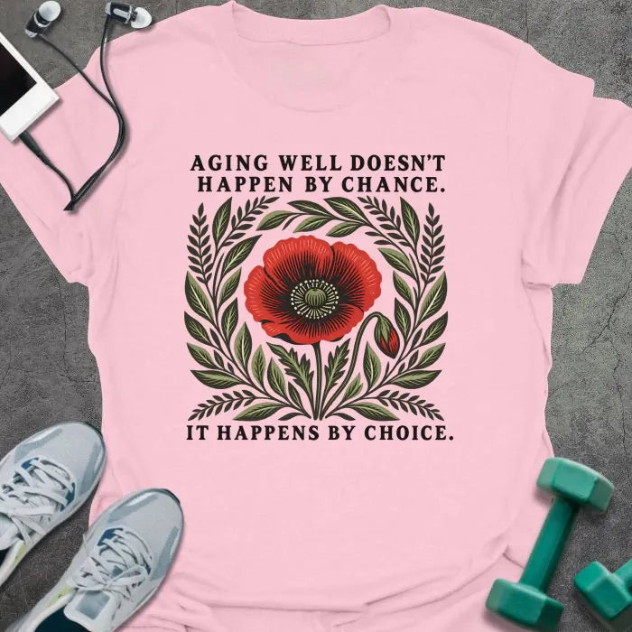 T-Shirt Light Pink / S Poppy Laurel T-Shirt