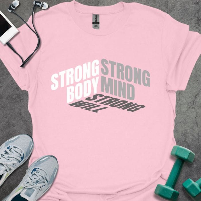 T-Shirt Light Pink / S Strong Body T-Shirt