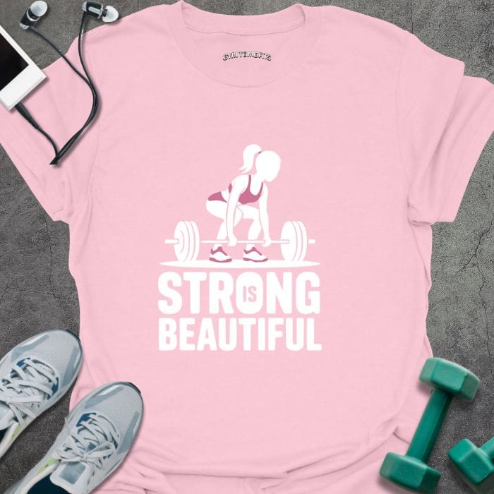 T-Shirt Light Pink / S Strong is Beautiful T-Shirt