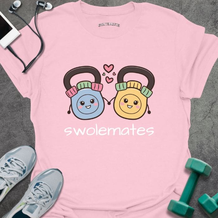 T-Shirt Light Pink / S Swolemate T-Shirt