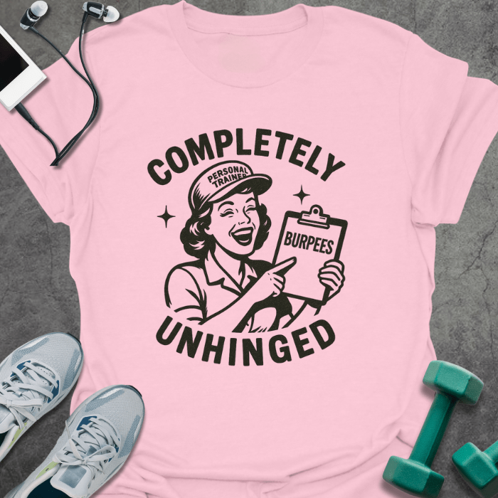 T-Shirt Light Pink / S Unhinged T-Shirt