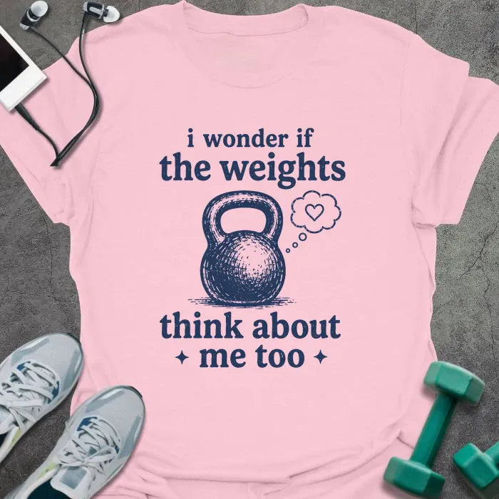 T-Shirt Light Pink / S Weights Wonder T-Shirt