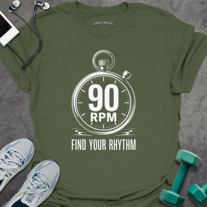 T-Shirt Military Green / S 90 RPM T-Shirt