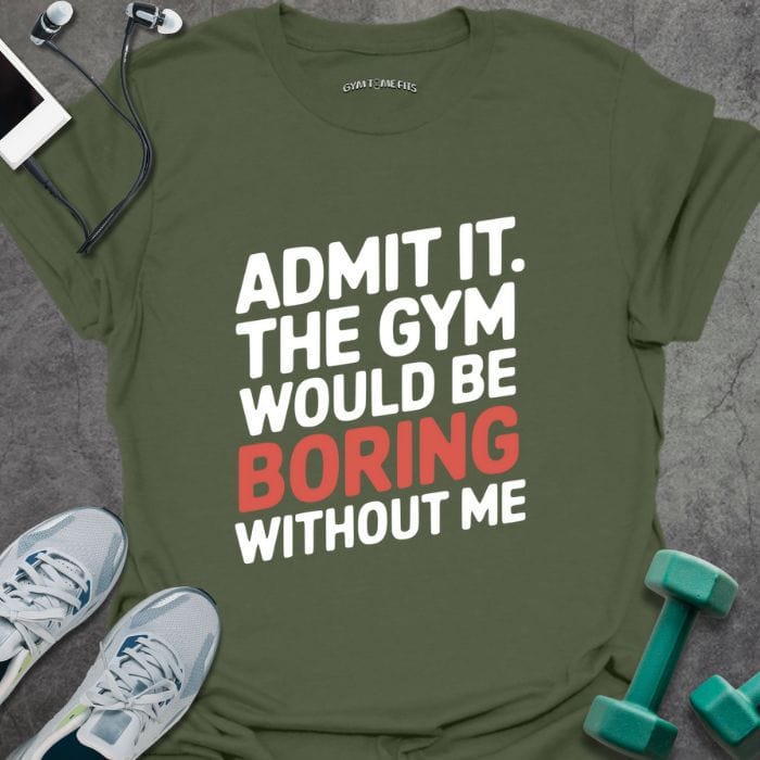 T-Shirt Military Green / S Admit It T-Shirt