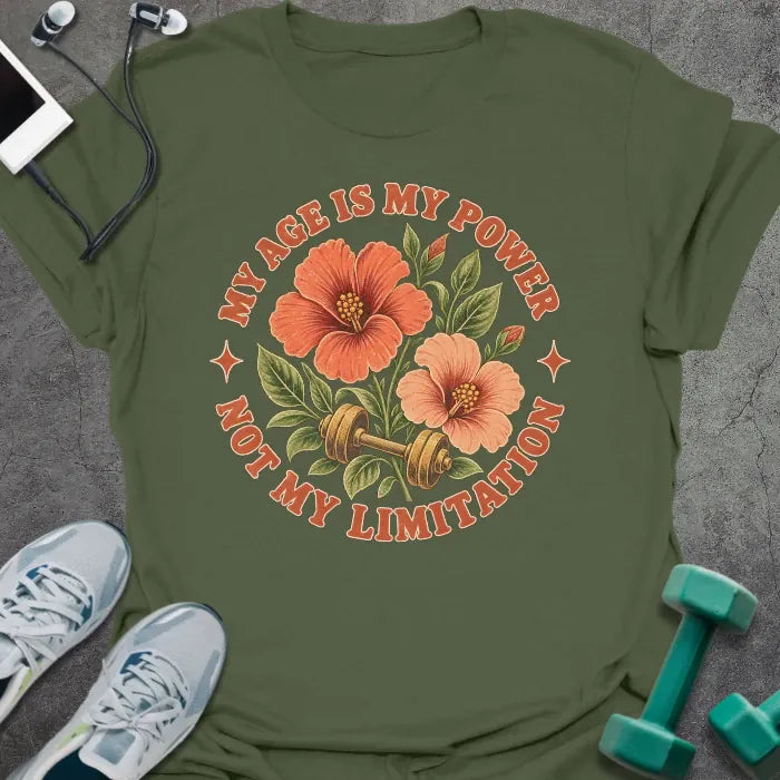 T-Shirt Military Green / S Age Power T-Shirt